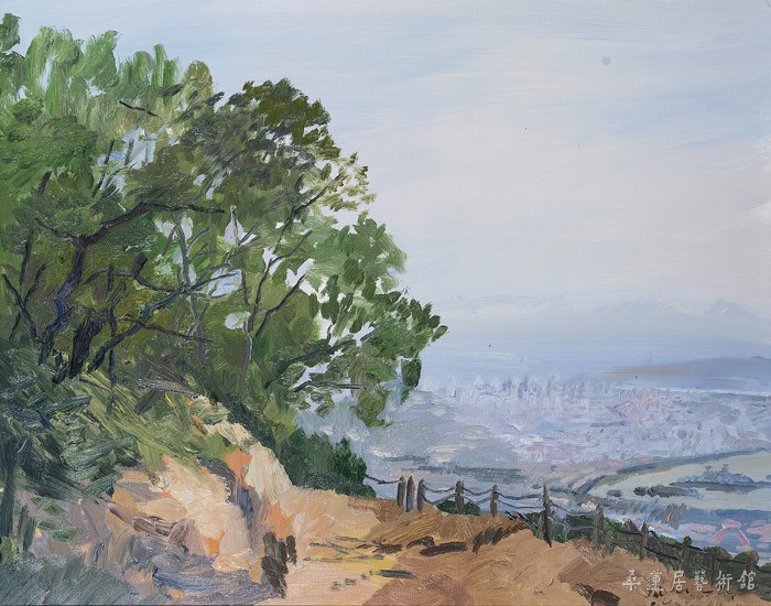 8 张筱松 清山望海 100×80cm 缩图2