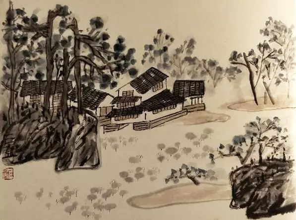 陈子庄作品《蜀山册》