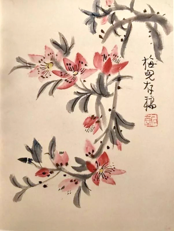 陈子庄作品《蜀山册》6 提亮