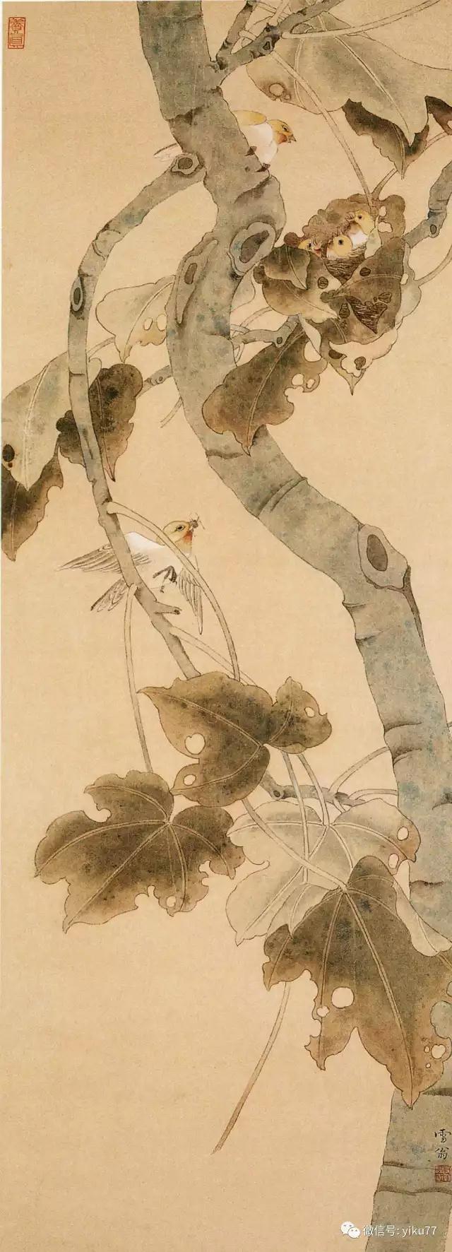 桐阴哺雏    1945年