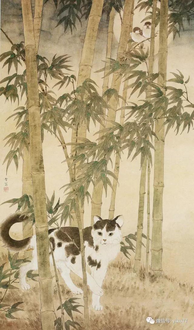 竹林静趣    1946年