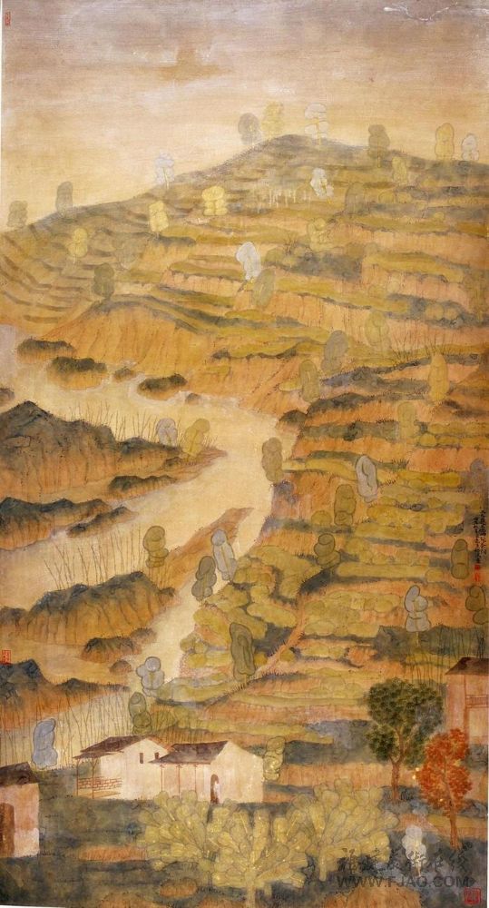 云藏远岫起茶烟