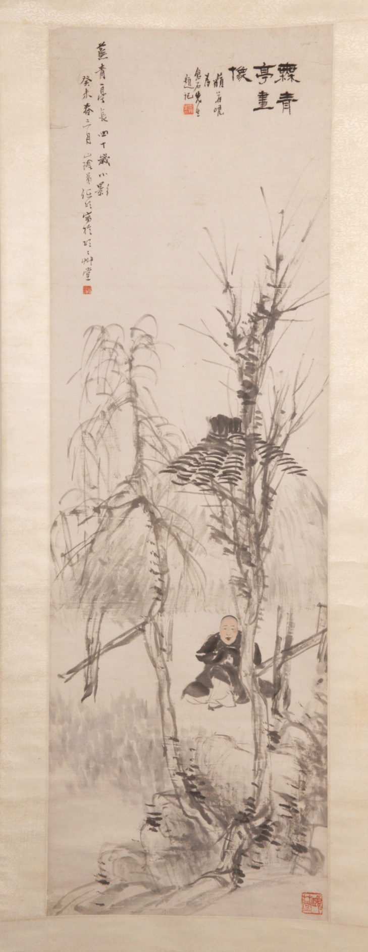 任伯年 芜青亭长像 1883年作 浙江安吉县博物馆藏