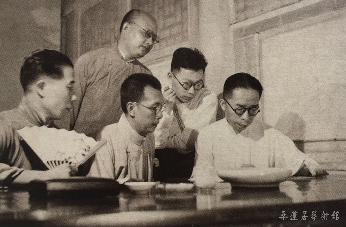 0406_1 松风画友在研习书画 缩图2