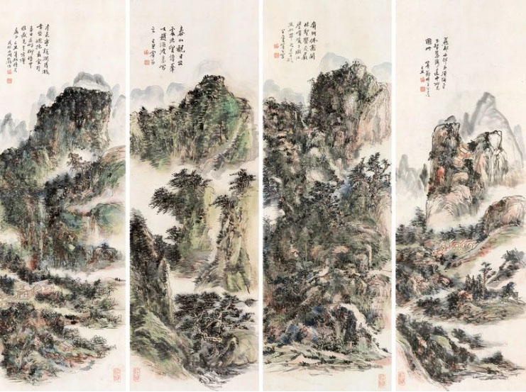 黄宾虹 山水四绝 143