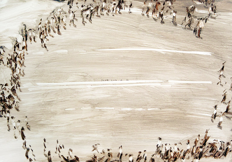 《从》又名《囚》入选2015年中国水彩画新锐作品展，尺寸：78×54cm 副本 缩图2