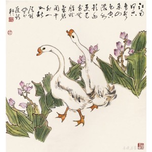 双鹅图