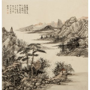 西塞云山远