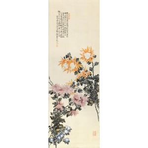 黄花错落绕篱栽（菊花）